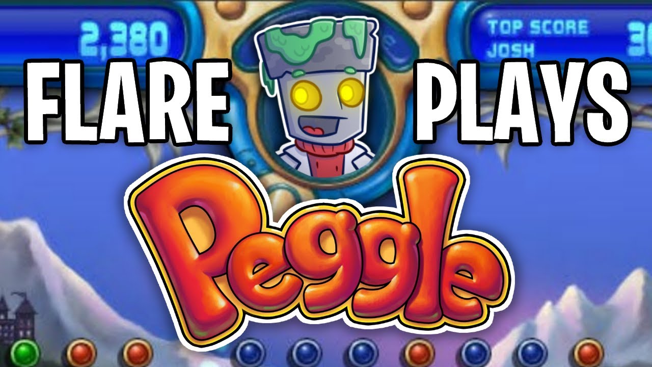 Oh yeah, we're playing Peggle today. - Peggle LIVE