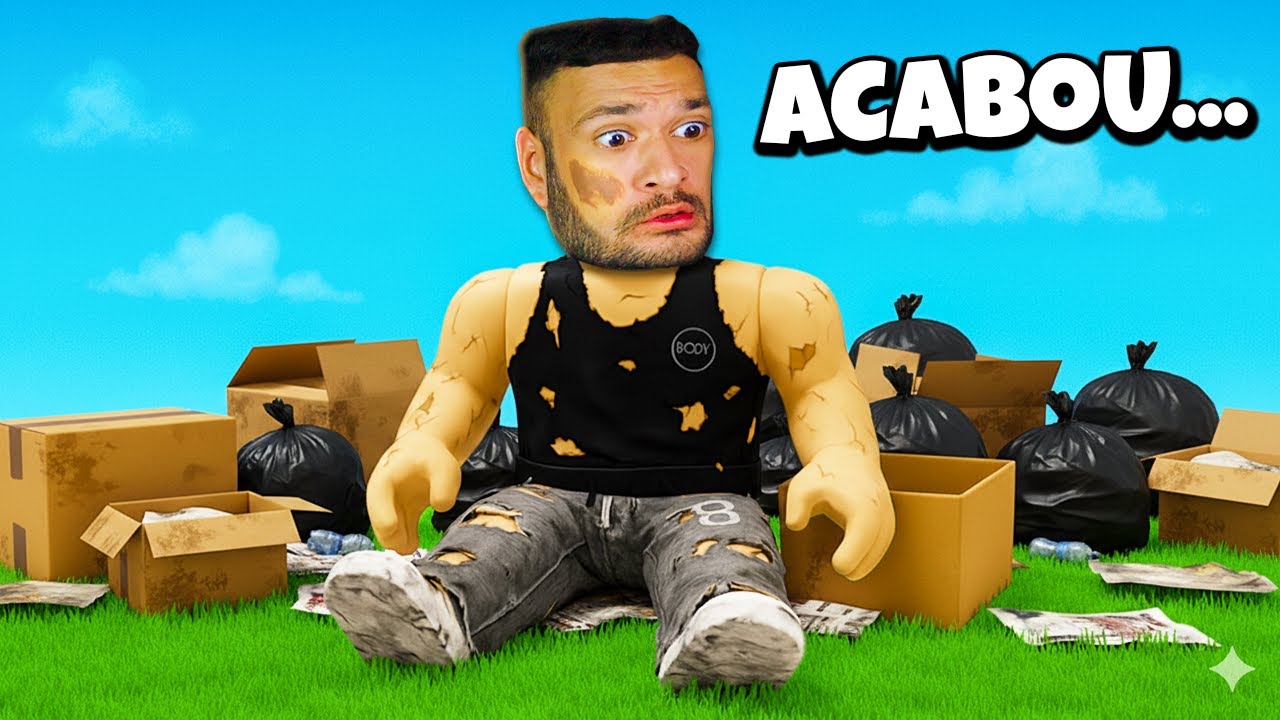 PERDI TUDO... ACABOU