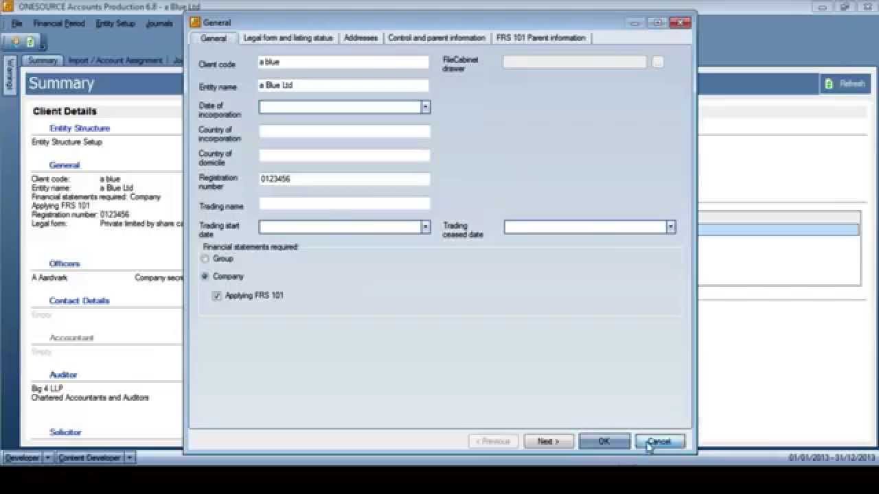 UK Statutory Reporting Under New Standards &ndash; FRS 101/102