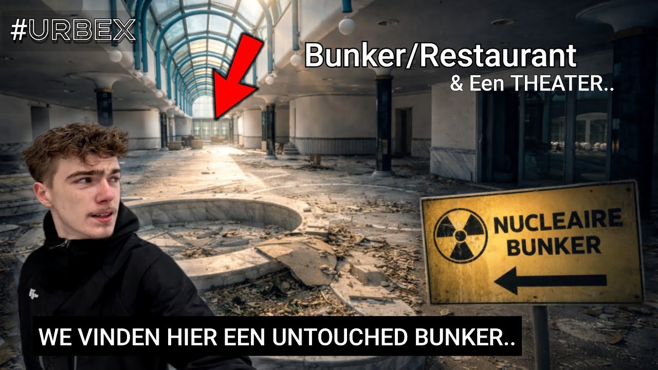 Untouched Bunker Onder Een Verlaten Theater/Restaurant.. (Duitsland)