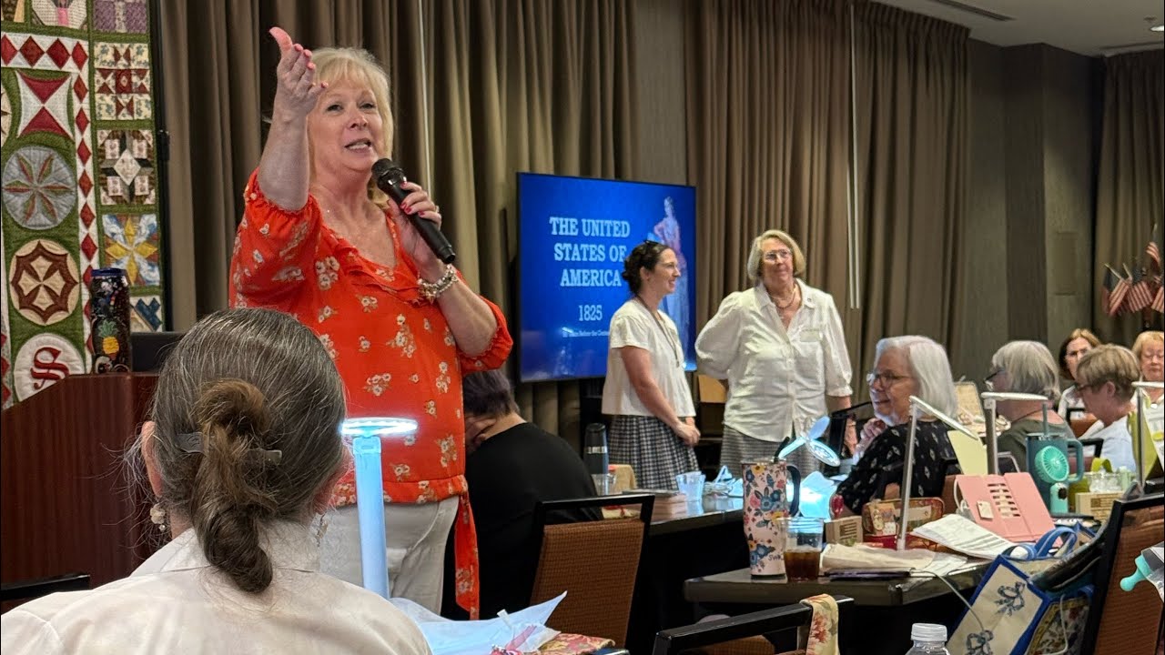 August 28, 2025 FlossTube #54 Attic Needlework Summer School Recap 