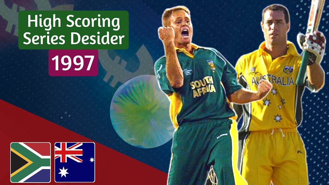 Michael bevan best ever chase | Australians and Africans series decider | 1997 high scoring |