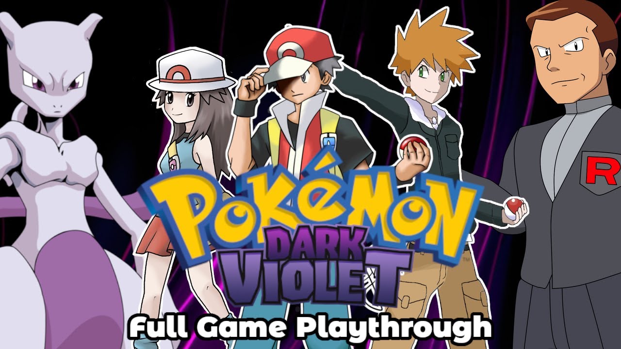 Pokemon Dark Violet (Rom Hack) | Full Game Playthrough