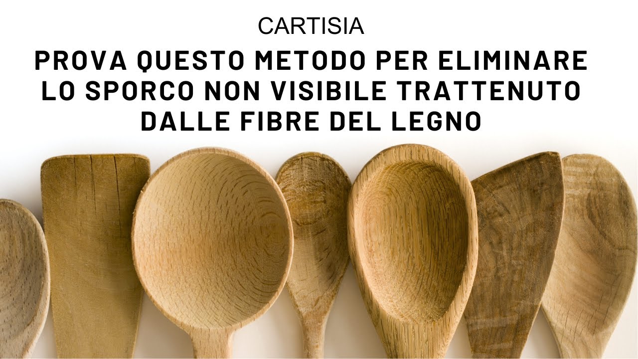 SCOPRI CON QUESTO METODO SE I TUOI MESTOLI DI LEGNO SONO PULITI