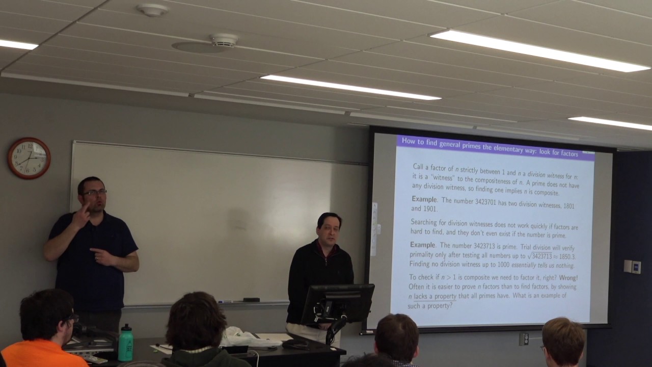 Prime Numbers - What is Known and Unknown, by Keith Conrad