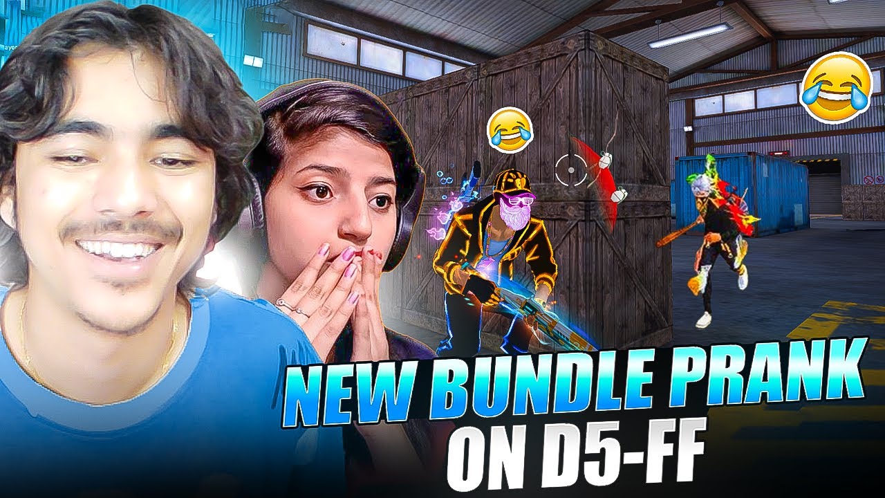 New Bundle Prank on D5 ff Gone Wrong😱Phir देखो Kya हुआ ⚡Garena freefire