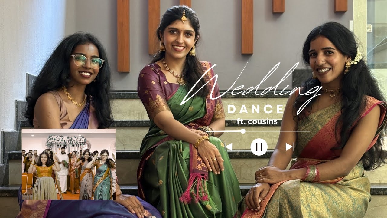 Kerala wedding dance| viral wedding dance with cousins #keralawedding #cousinswedding #guruvayur 