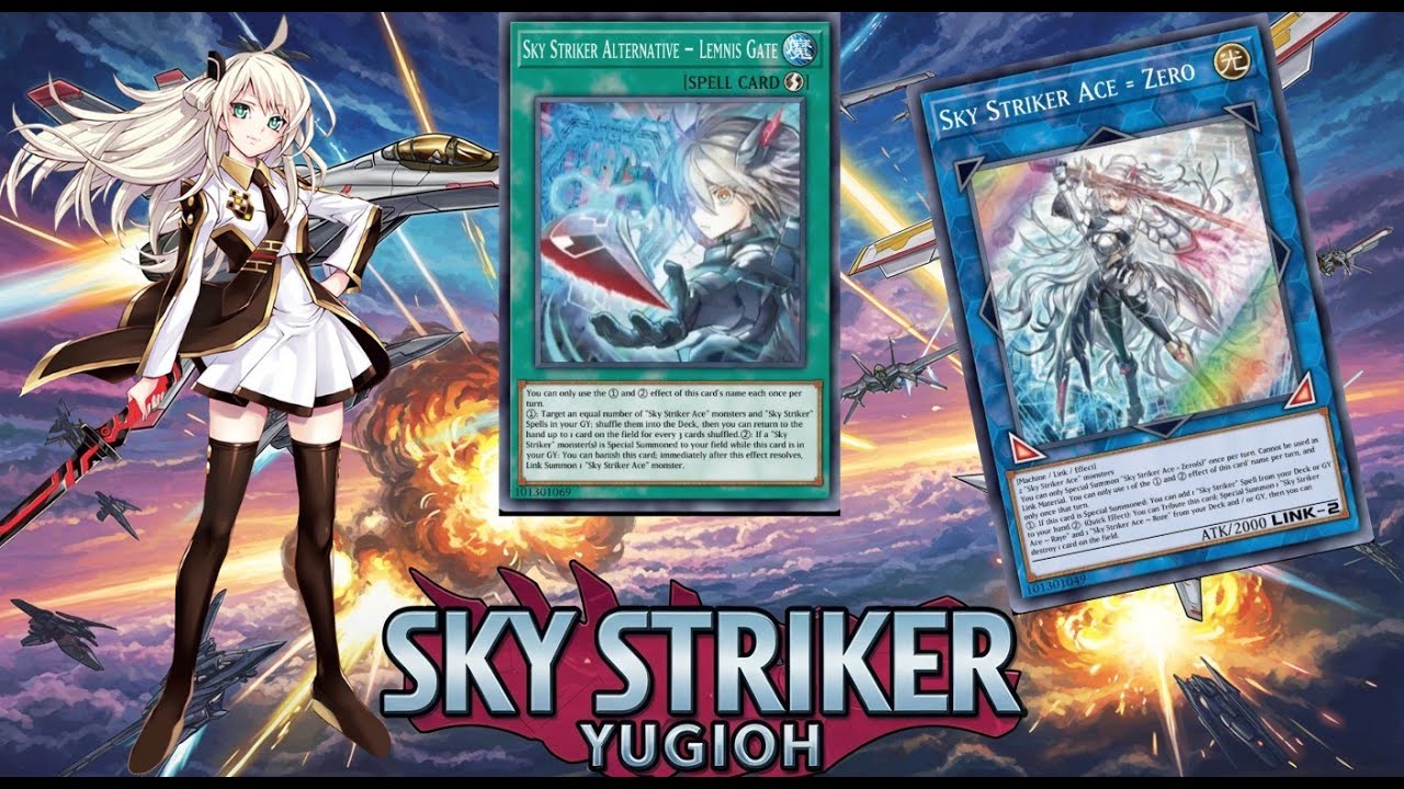 (Ygopro MDPRO3 )new SKY STRIKER deck pure,[DUAD],Sky Striker Ace = Zero