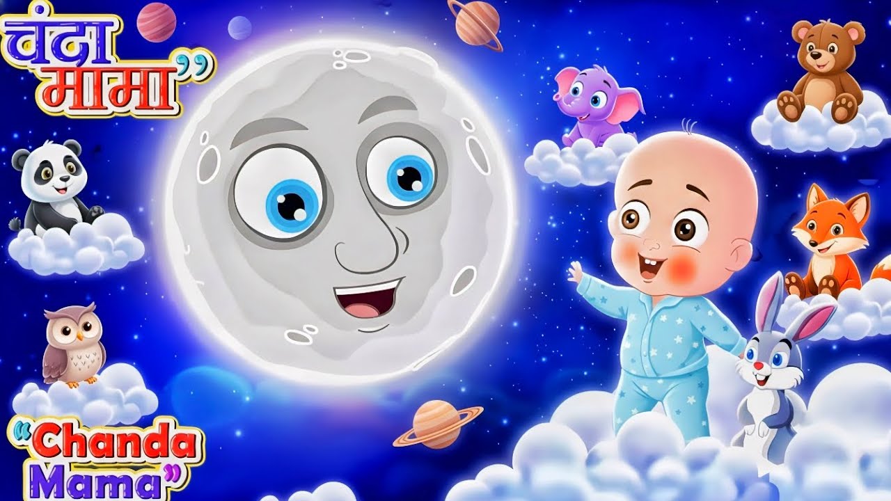 Chanda Mama Door Ke | क्या मुन्ना चंदा मामा के घर जाएगा?Baby Lullaby Cartoon | Rangbirangi kahaniya