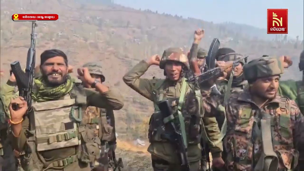 Terrorist killed during encounter in J & K's Bandipora, operation underway |