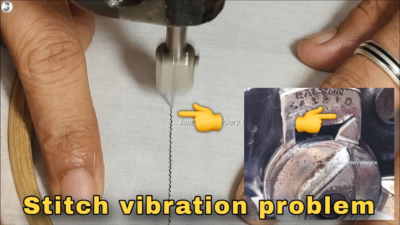 Machine Stitch Vibration Kaise Thik Kare | Zero Number Setting Solution