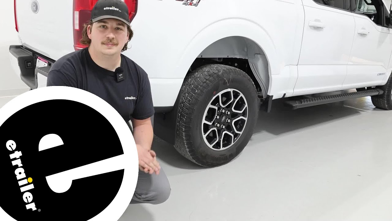 etrailer | Set up: WeatherTech Mud Flaps on a 2023 Ford F-150