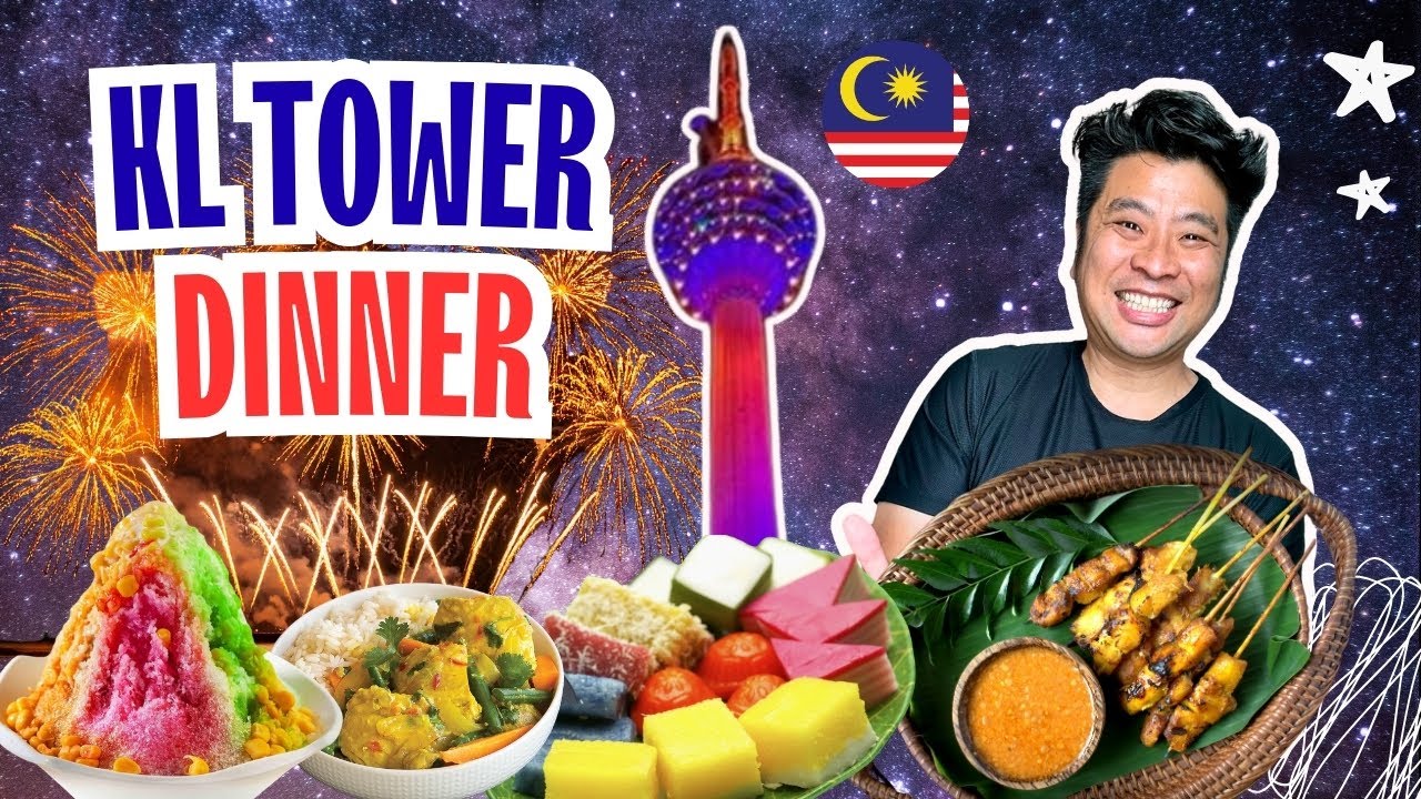 🌃 BEST buffet dinner in Kuala Lumpur: KL Tower Atmosphere 360 Revolving Restaurant