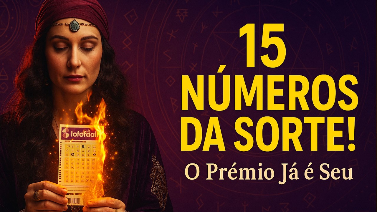 SEJA IMBAT&Iacute;VEL NA LOTOF&Aacute;CIL: 15 N&uacute;meros da Sorte Revelados por uma Tar&oacute;loga