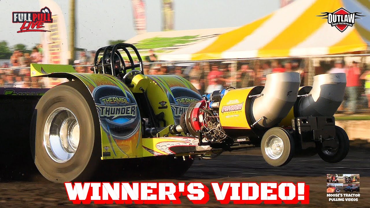 Truck & Tractor Pulling 2025: Outlaw Winner's Video. Cambridge, IL. Henry County Fair