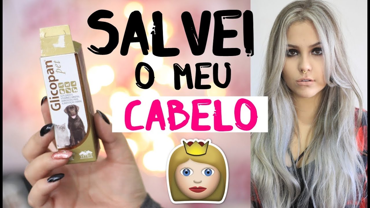 Recupere seu cabelo danificado com GLICOPAN - Gabriela Capone #VEDA13