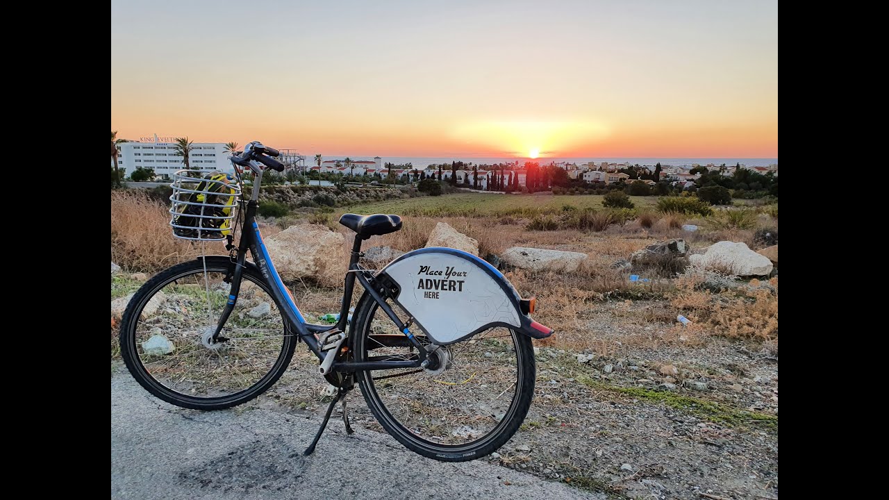 CYPR Pafos by bike.. october 2022 @happylife50plus na moje 55 urodziny w miejsce narodzin Afrodyty..
