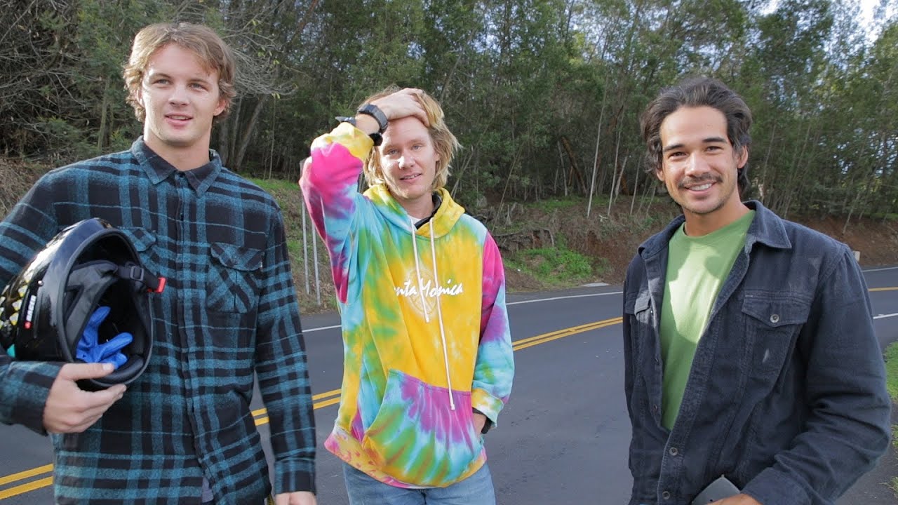Downhill Skateboarding Haleakala and Interview
