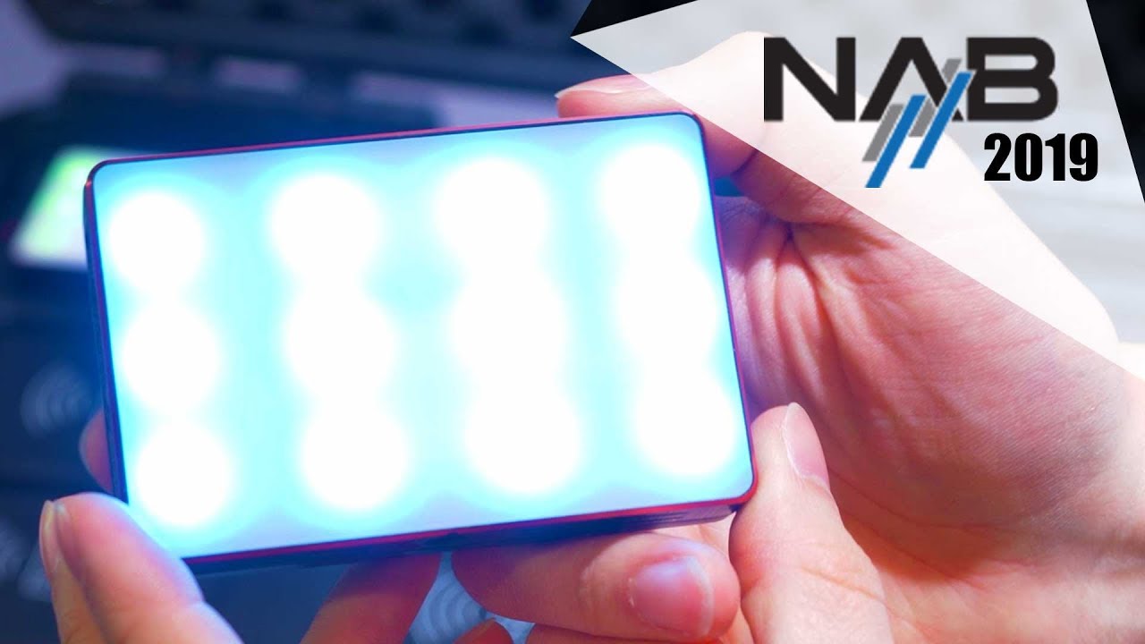 Aputure Portable RGB Lights | NAB 2019