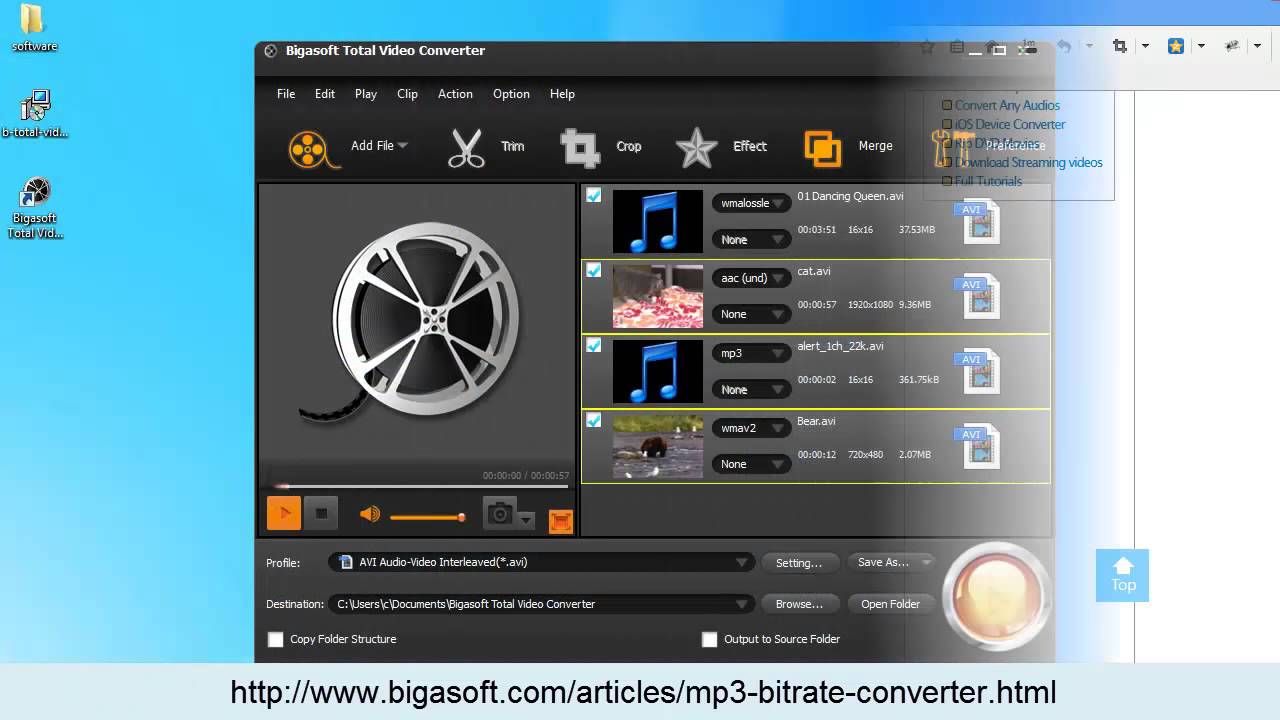 Change/Reduce/Lower/Increase MP3 Bitrate Easily