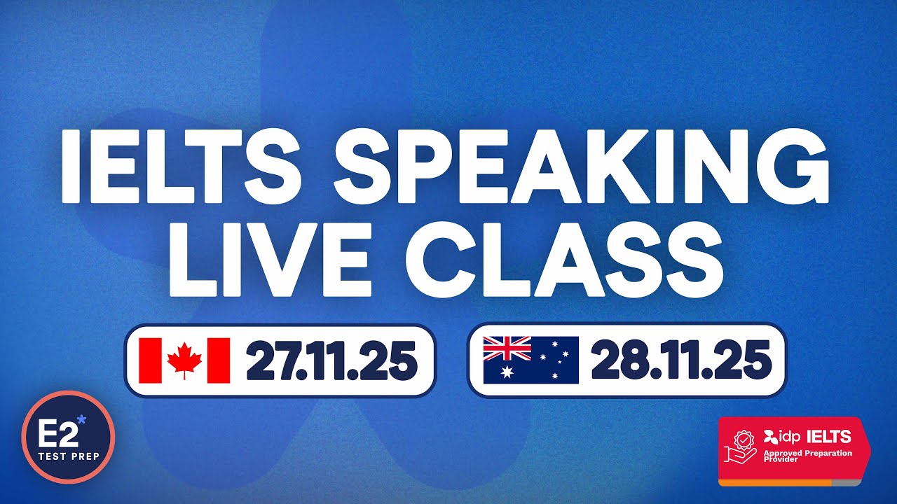 IELTS Speaking - БЕСПЛАТНЫЙ онлайн-урок IELTS уровня E2!