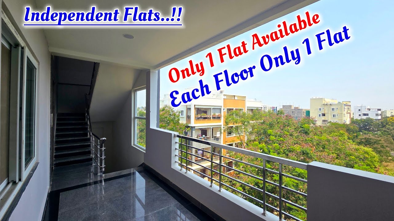 Brand New 3 Bhk Flat For Sale || Independent Flats @Nallagandla || Hyd ( Only 1 Flat Available )