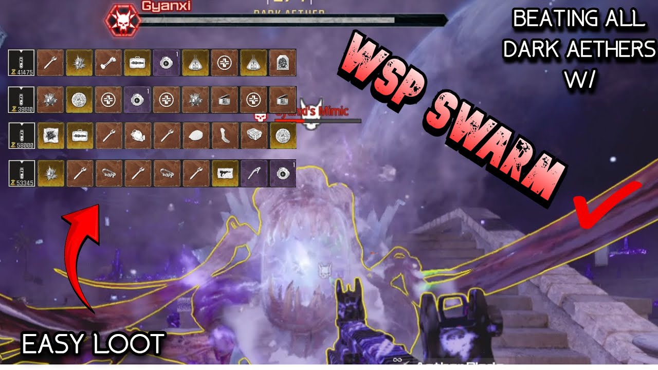 EP. 10 All Dark Aethers W/ wsp swarm *SOLO*[ALL CONTRACTS]*NEW* DARK AETHER| Modern Warfare Zombies