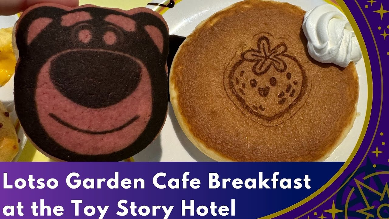 Отель «История игрушек» в Токийском Диснейленде, кафе Lotso Garden — какие блюда входят в меню за...