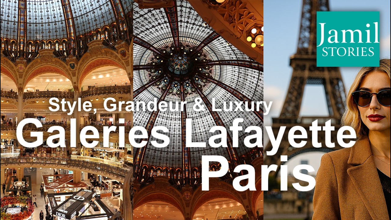 Exploring Paris’s Legendary Galeries Lafayette Haussmann | Jamil Stories