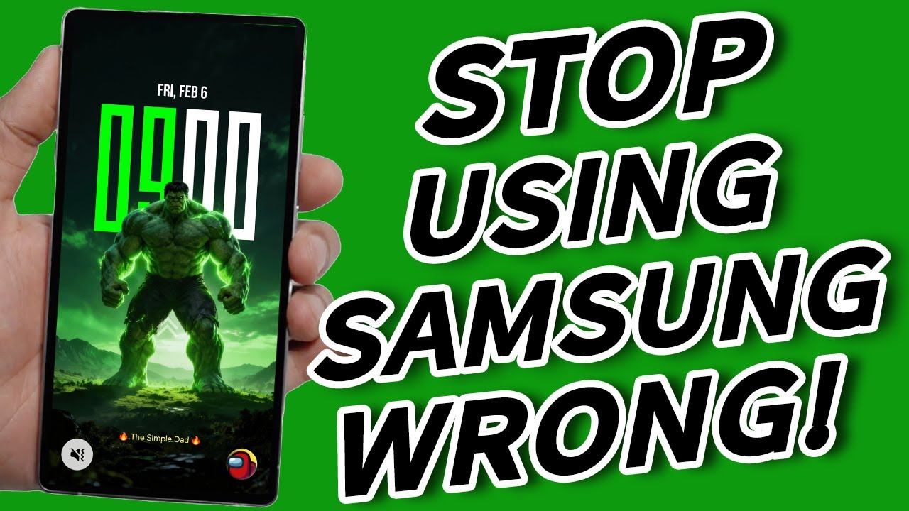 Every Samsung User MUST Enable These 7 Features IMMEDIATELY!