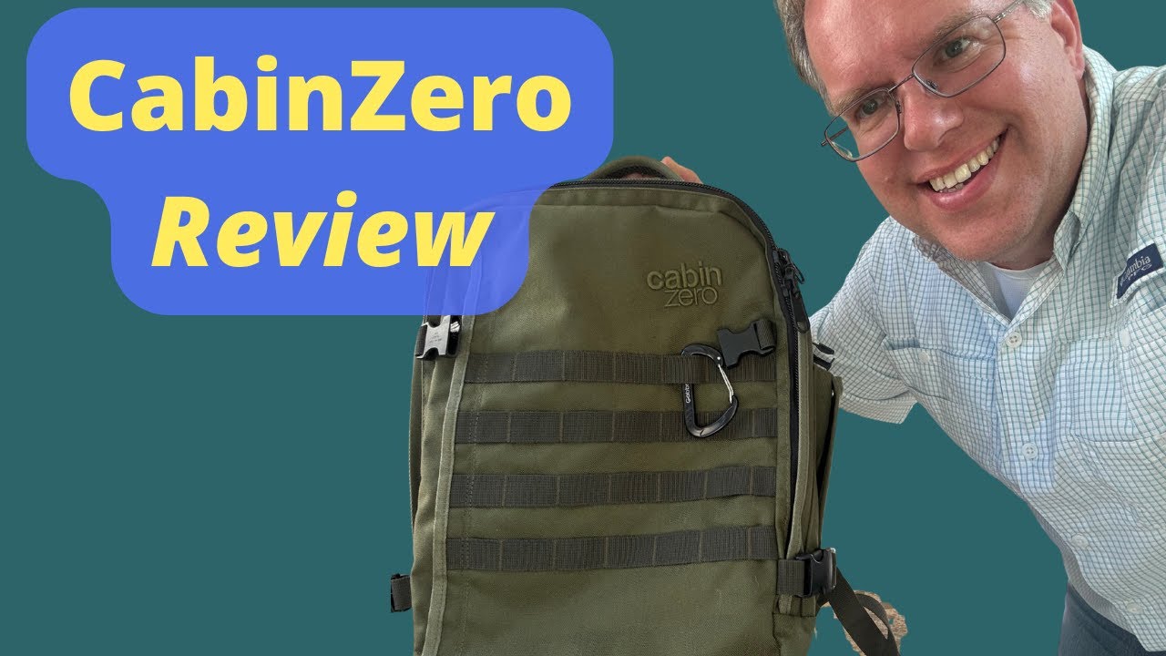 Best Personal Item Travel backpack - CabinZero Military Backpack 28L