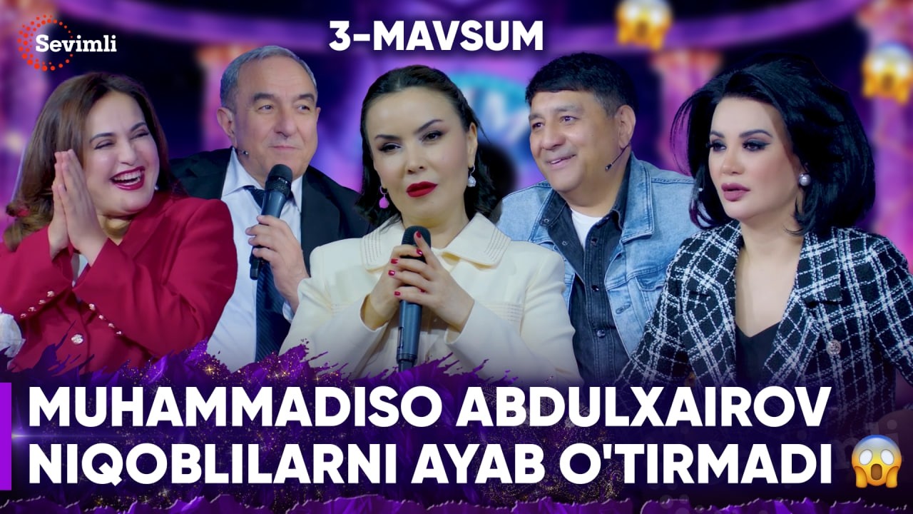 KIM EKAN 3-MAVSUM 19-SON MUHAMMADISO ABDULXAIROV NIQOBLILARNI AYAB O'TIRMADI
