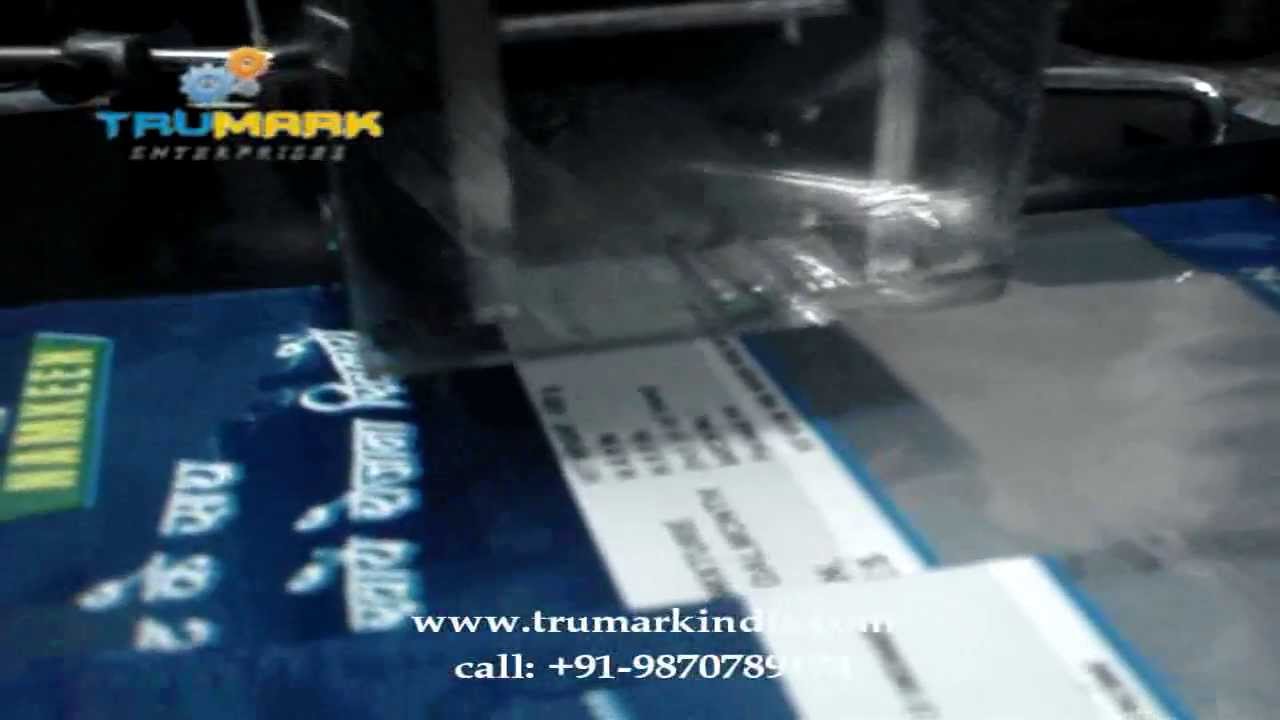 expiry date printer, MRP coding machine for pouches, packaging machine exporter