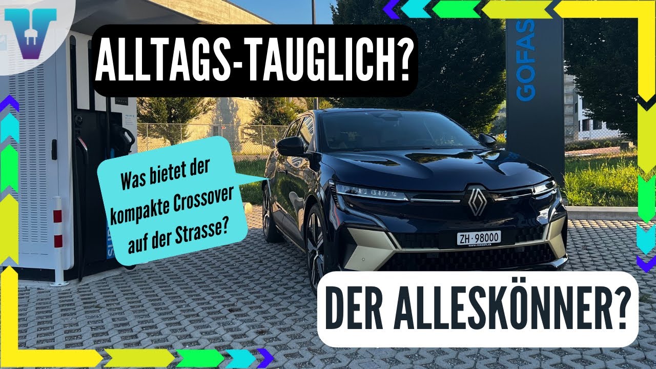 Renault Megane E-Tech Testfahrt - Verbrauch, Reichweite uvm. [Deutsch 4K] | Vision E Drive Nr.177