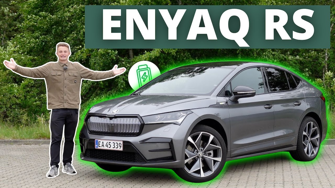 Derfor er Enyaq RS ikke noget dumt køb… Skoda Enyaq RS TEST