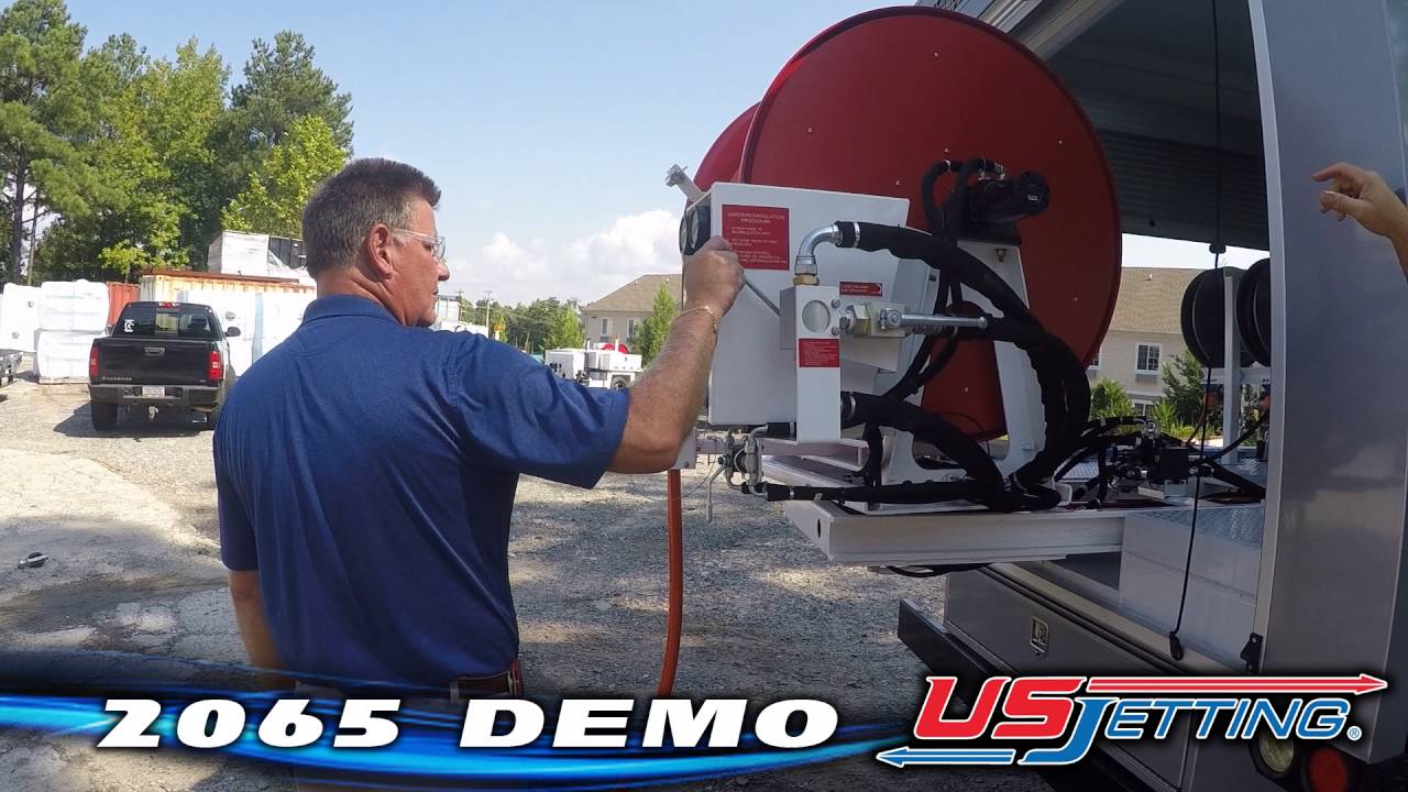 US Jetting 2065 Jetter Unit Demo: Maximum Flushing