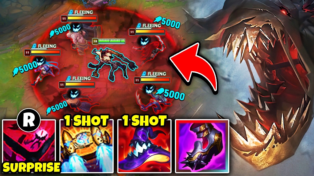 DON'T BLINK, OR FIDDLESTICKS WILL ACE YOUR TEAM! (FULL AP FIDDLE JUNGLE IS BROKEN)