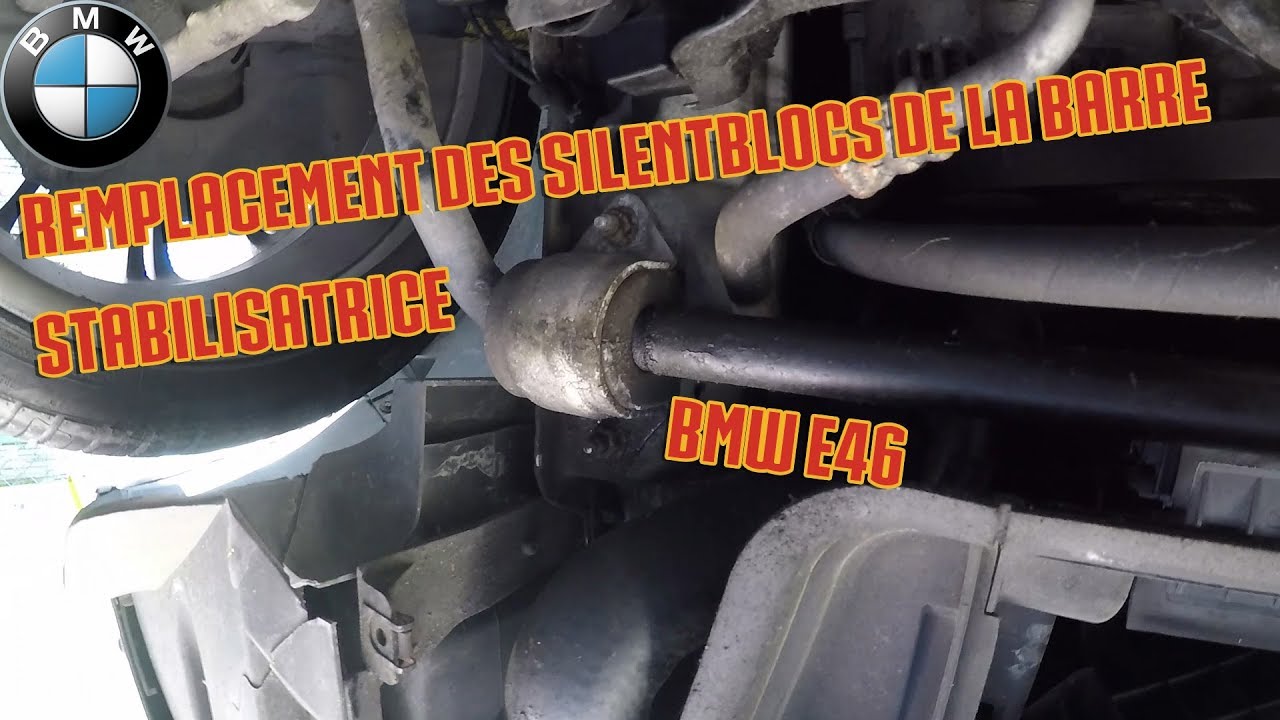 Remplacement des Silentblocs de la barre stabilisatrice - [BMW E46]