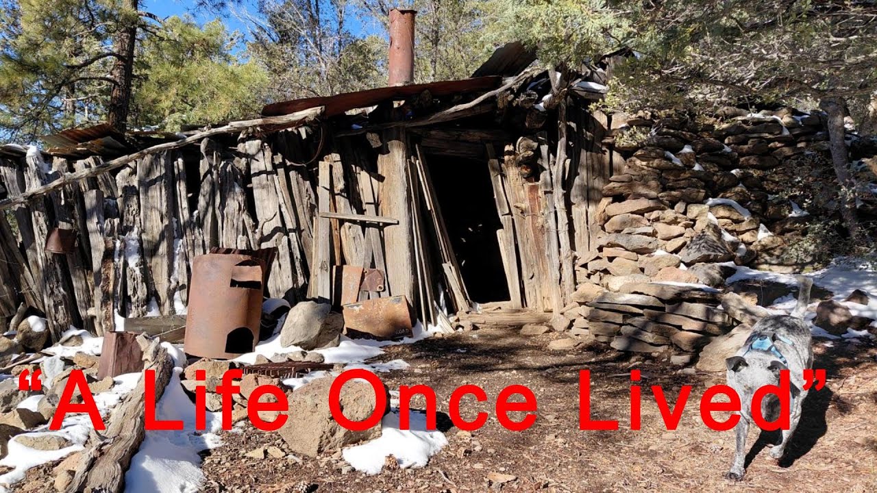 Geronimo Peña Forgotten Woodcutter Cabin What we found Inside