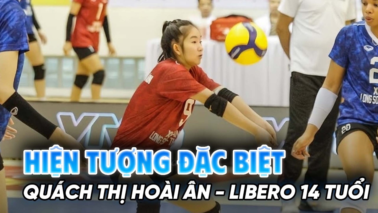 Quách Thị Hoài Ân - Libero 14 tuổi trở thành hiện tượng đặc biệt tại Cúp Hoa Lư - Bình Điền 2026