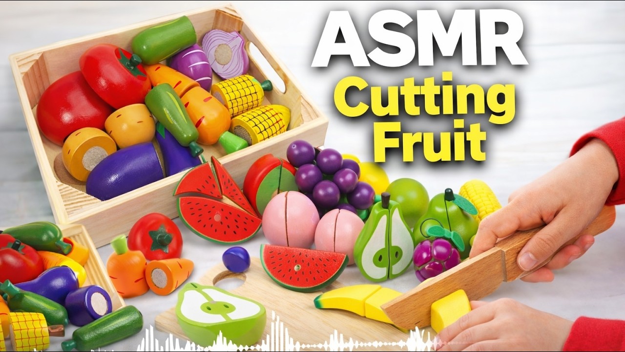 ピュアASMR クリアなフルーツ＆野菜のカット音