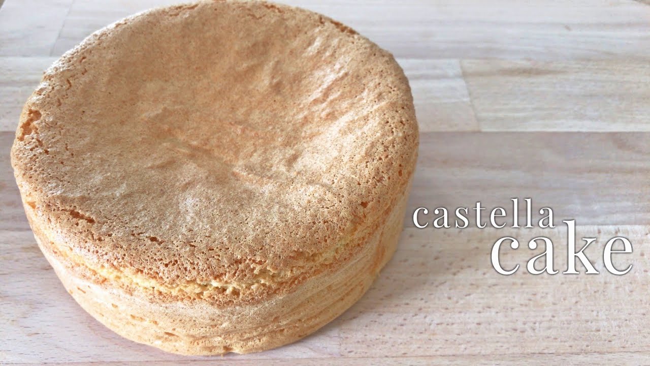 4-Ingredient Castella Cake | Keto Low Carb