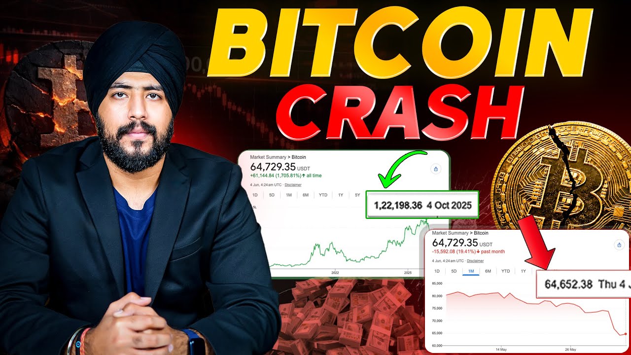 Why Bitcoin is Crashing? Top Altcoins for the Next Bull Run!