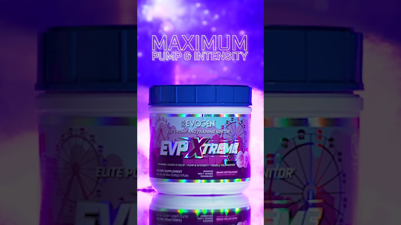 GRAPE COTTON CANDY Flavored PREWORKOUT!