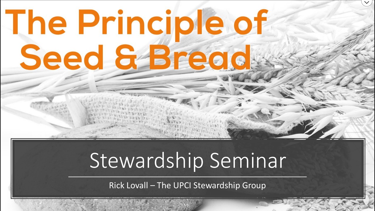 Financial Seminar // Bro. Lovall