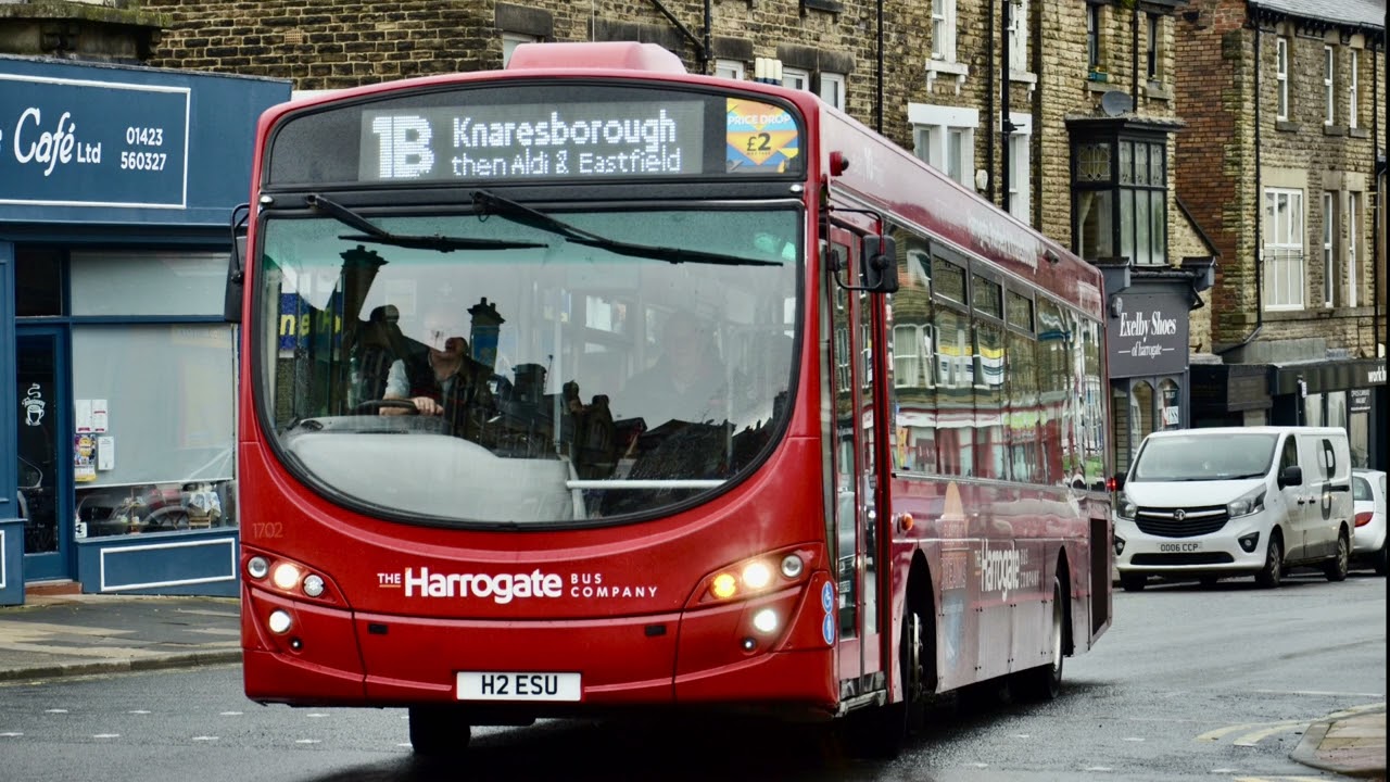 The Harrogate Bus Company 1702 (H2 ESU) Volvo B7RLE/Wright Eclipse Urban