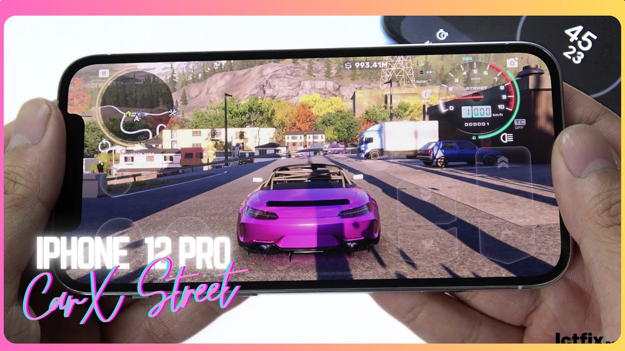 iPhone 12 Pro CarX Street Gaming test | Apple A14 Bionic