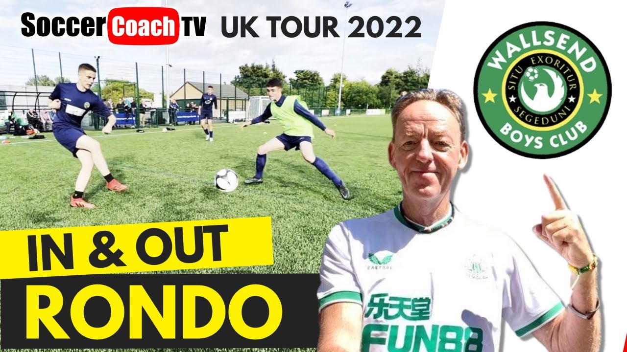 SoccerCoachTV UK Tour. Newcastle England. Try this high intensity 