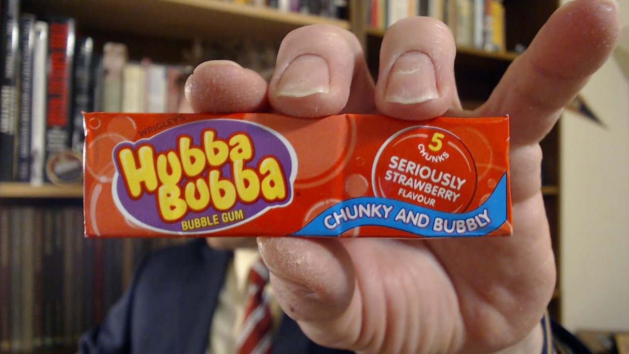 The Bubblegum Diaries : Hubba Bubba Seriously Strawberry (UK)