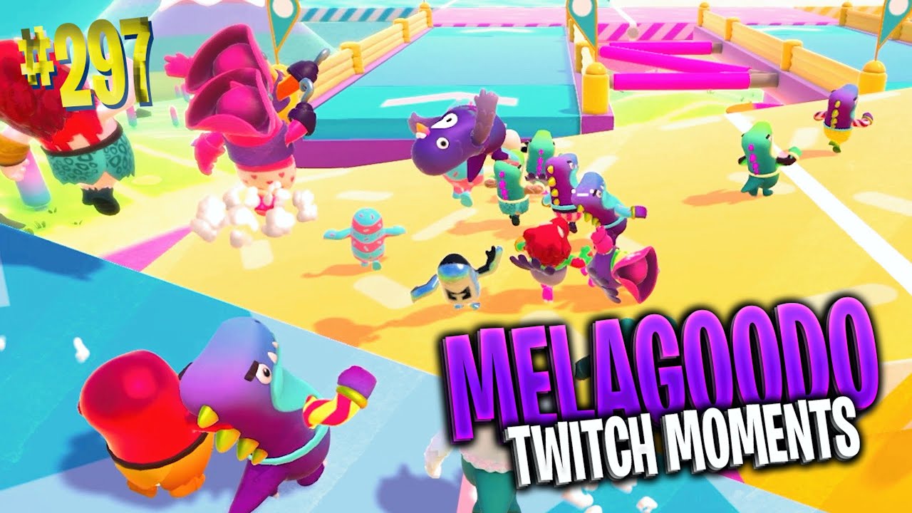 FALL GUYS DI CATTIVERIA: BEST MELAGOODO CLIP | Melagoodo Twitch Moments [ITA] #297